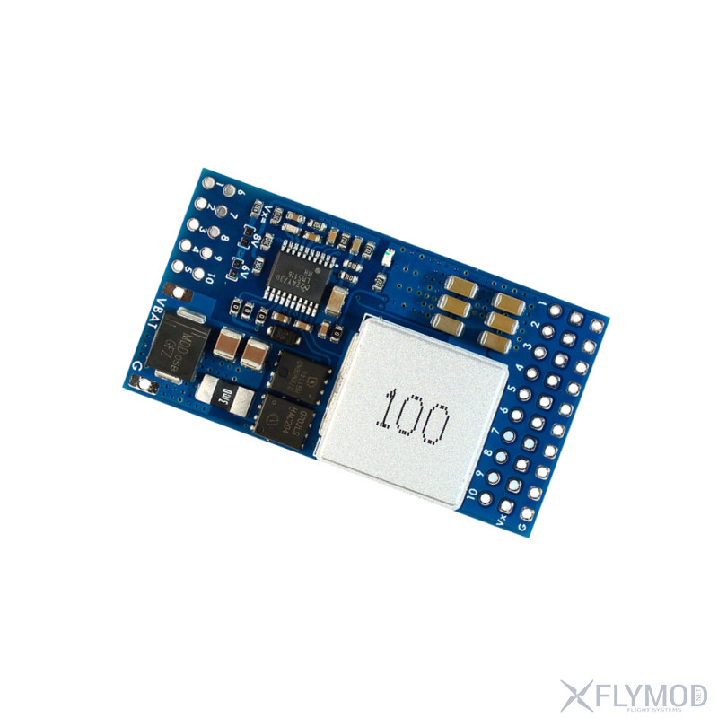 Плата розводки живлення Matek SVPDB-12S з BEC 9-55V to 5 6 8V для сервоприводів