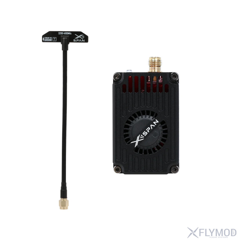 Відеопередавач RushFPV 3 1G-3 8G XSPAN 5W VTX на 32 канали