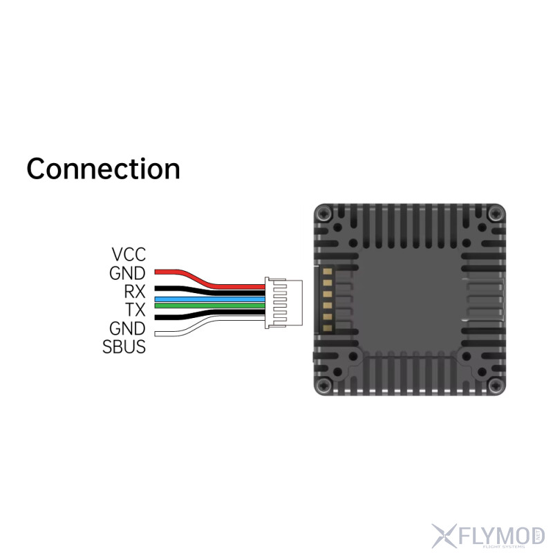 Комплект цифрової FPV системи Ascent GT PRO Z8 схема підключення wiring diagram