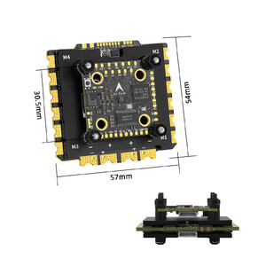Стек контролю польоту SEQURE H743 V2 FC E130 E160 G2 ESC 4-12S 130A 160A dimensions розмір