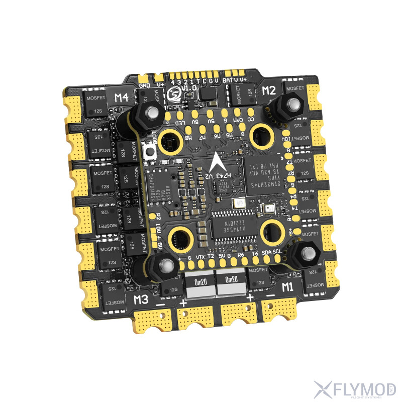 Стек контролю польоту SEQURE H743 V2 FC E130 E160 G2 ESC 4-12S 130A 160A