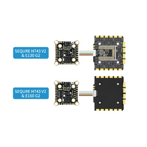 Стек контролю польоту SEQURE H743 V2 FC E130 E160 G2 ESC 4-12S 130A 160A wiring diagram схема підключення
