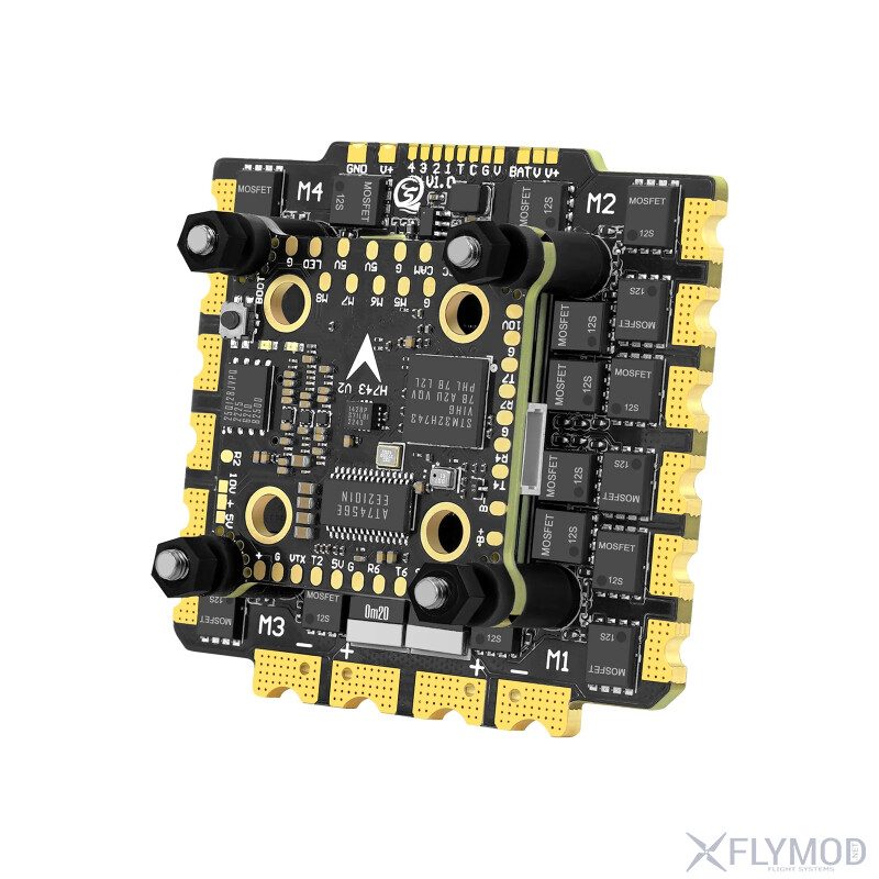 Стек контролю польоту SEQURE H743 V2 FC E130 E160 G2 ESC 4-12S 130A 160A