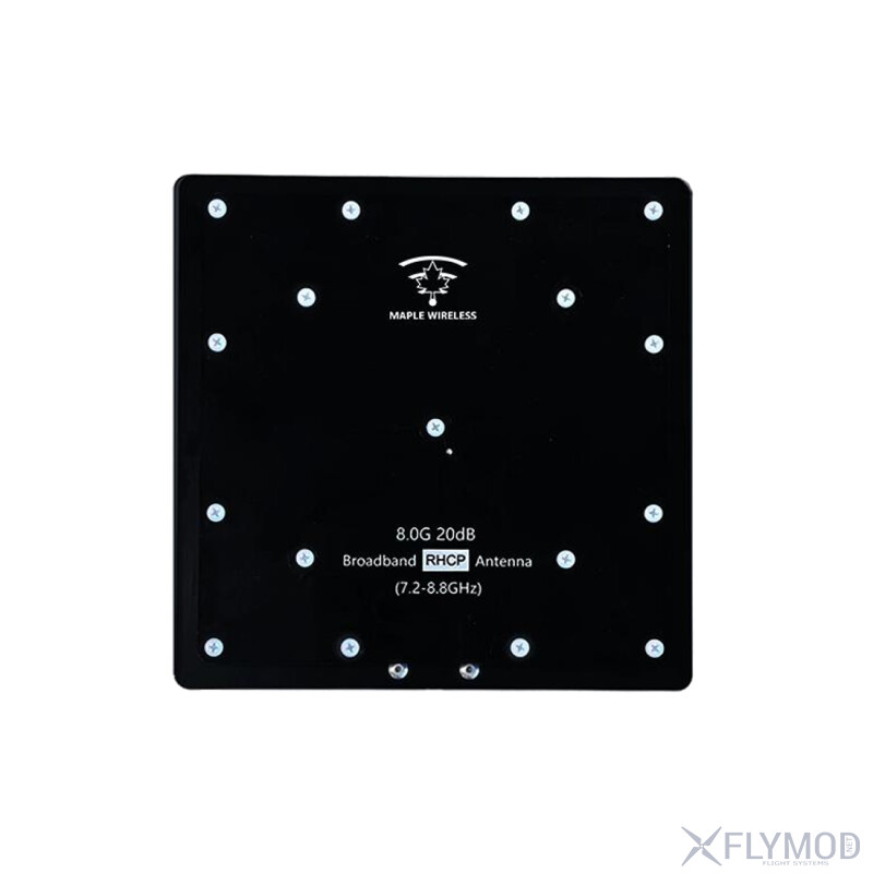 Спрямована патч антена Broadband Maple Wireless 8 0G 20dB RHCP