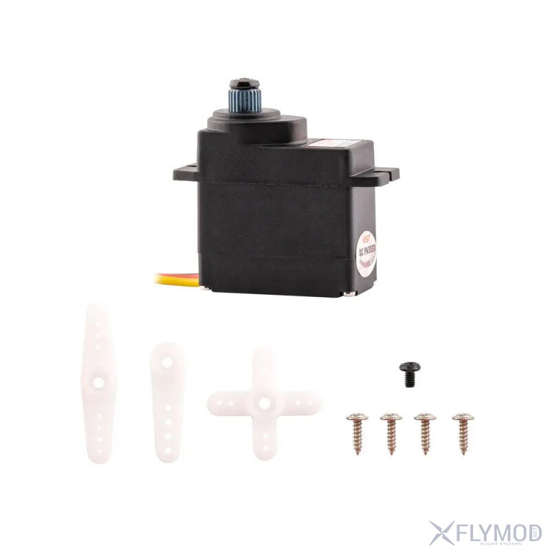 Цифровий мікро сервопривід KST DS113MG V6 0 з металевим редуктором комплектація package