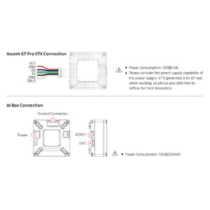 Камера Eclipse 009Dual-HD з Ascent GT Pro VTX 4W wiring diagram схема підключення