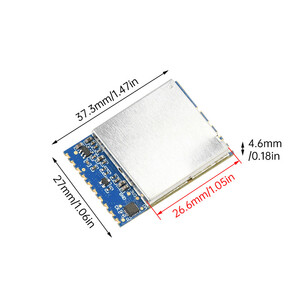 Модуль відеоприймача RX1264 1 2G-1 3G FM VRX розмір dimensions