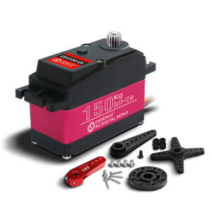 Цифровий сервопривід DS51150-12V з металевим редуктором package комплектація