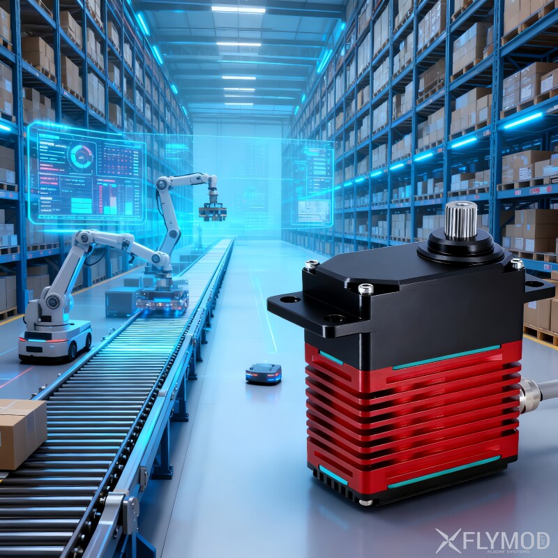 Цифровий сервопривід DSServo DES150-12V DES150-24V з металевим редуктором