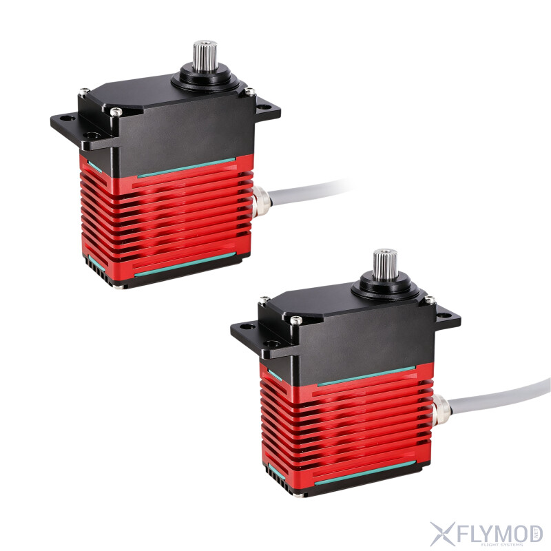 Цифровий сервопривід DSServo DES150-12V DES150-24V з металевим редуктором