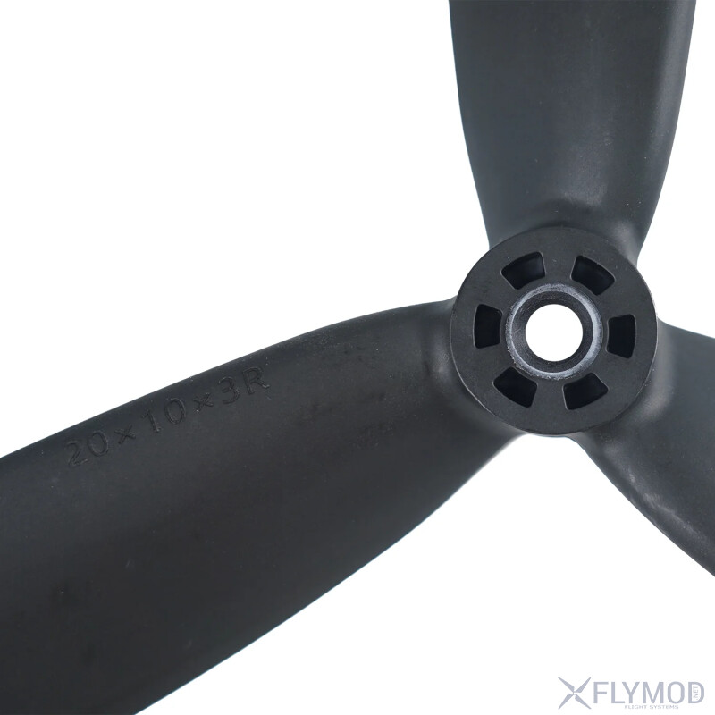 Пропелери Gemfan 20X10X3 на 3 лопаті  Пара 1CW 1CCW