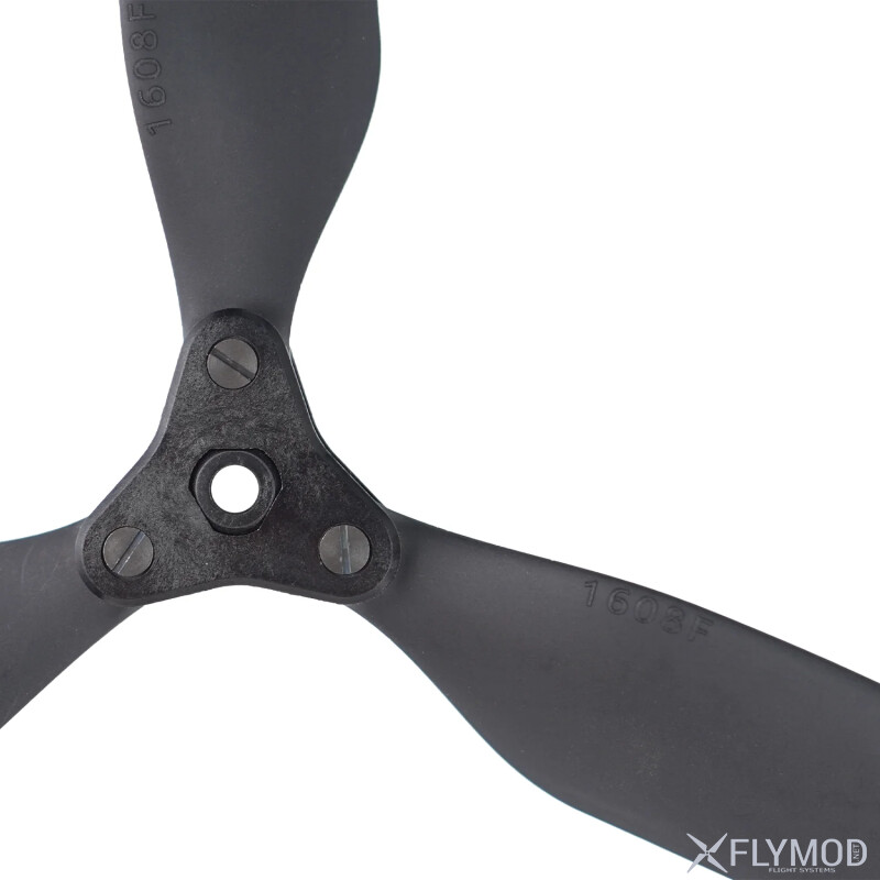 Пропелери Gemfan 1608F на 3 лопаті   Пара 1CW 1CCW