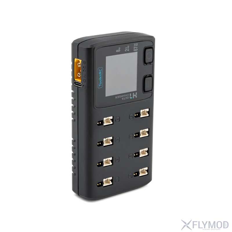 Зарядний пристрій ToolkitRC H1 67W 2A 1S